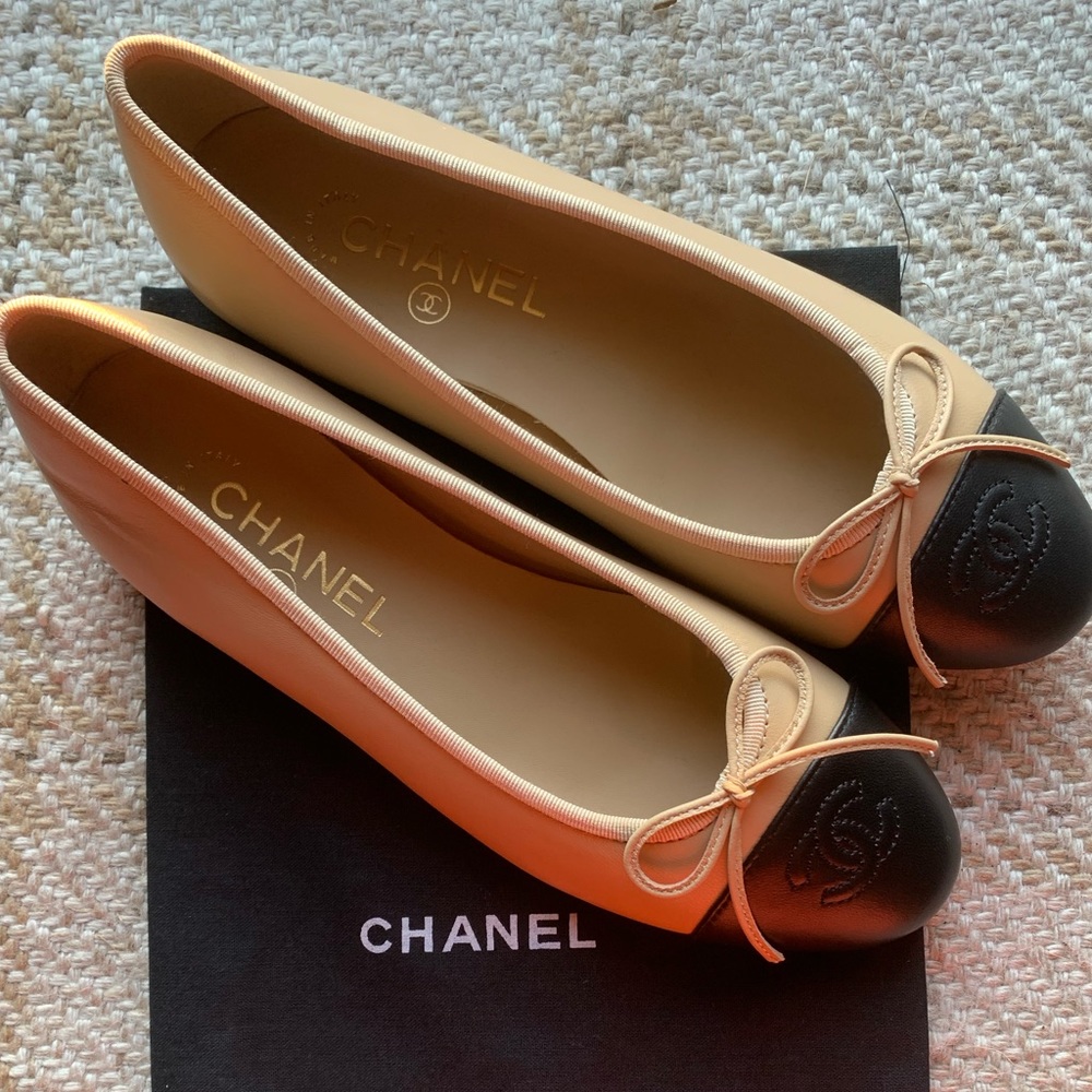 Chanel ballerina flats